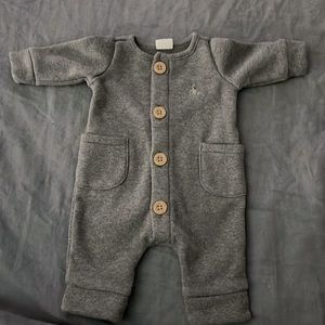 Baby Gap Gray One Piece with Buttons